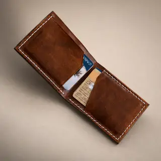 Pocket Wallet For Men Everyday Front