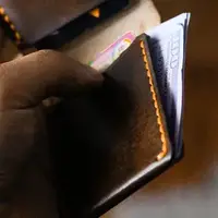 Pocket Wallet For Men Slim Front