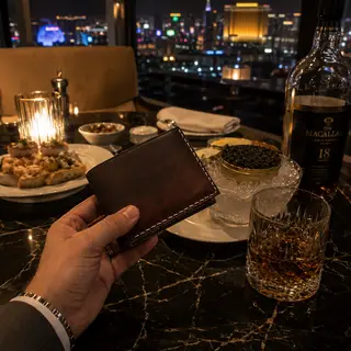 Grant Whitaker — Leather Front Pocket Wallet for Men