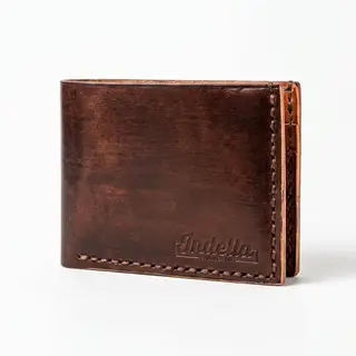 Portefeuille Slim Artisanal en Cuir pour Homme