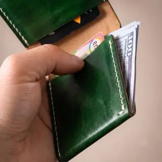 Slim Rfid Leather Wallet For Men