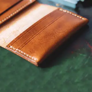 Wallet For Men Engraved Leather