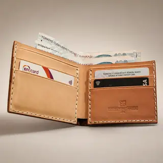 Wallet Leather Front Pocket For Men