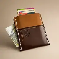 Wallet Personalized Minimalist Leather For Men
