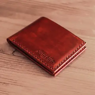 Wallet Personalized Slim Leather For Men