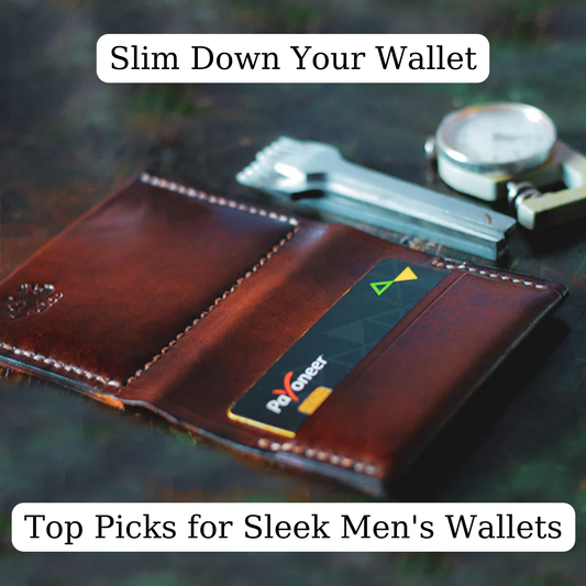 sleek thin mens wallets