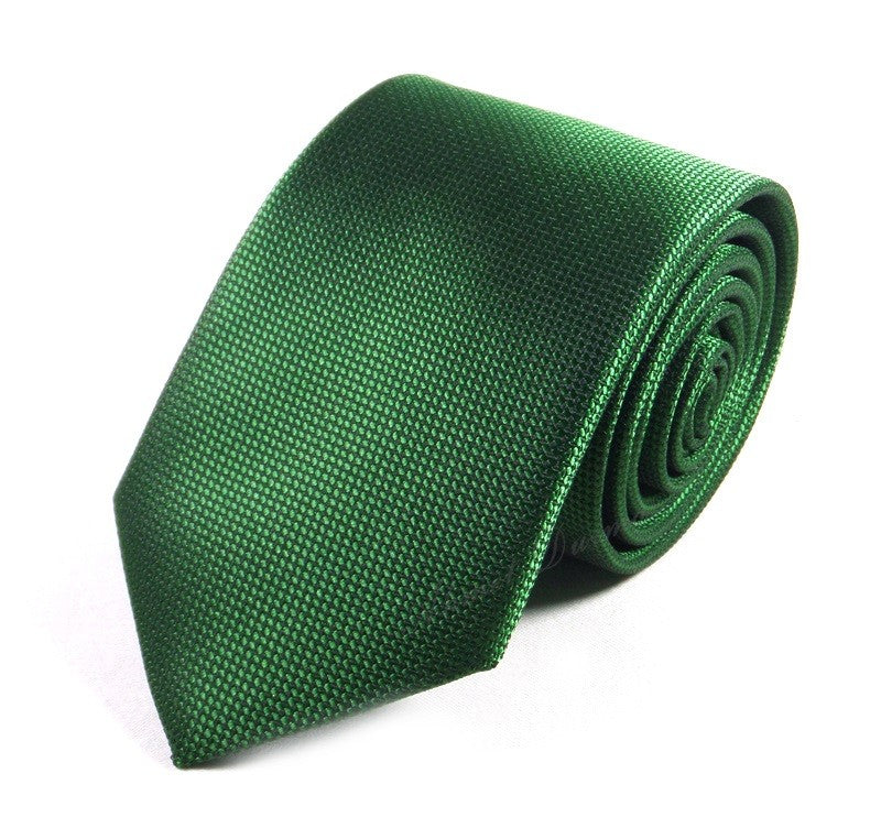 Duck Green Plain Tie