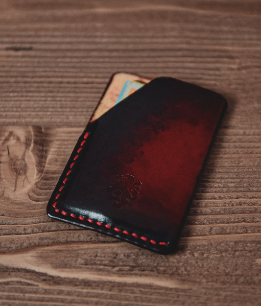 Red Leather Wallet