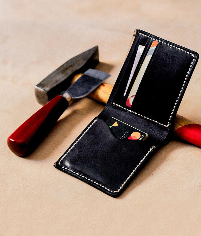 wallet leather pattern