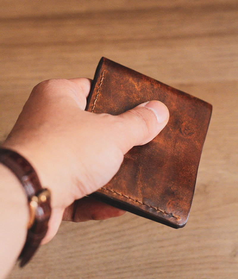 men slim wallet