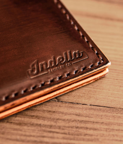 minimalist leather wallet