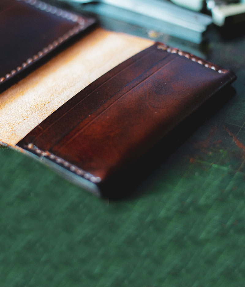 mens leather wallet