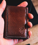 top grain wallet