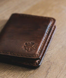 handmade front pocket wallet